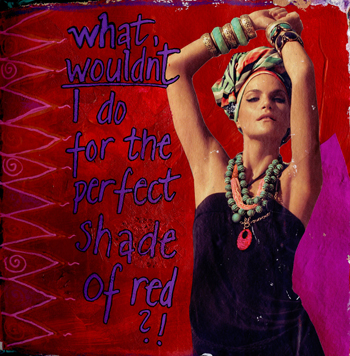 red